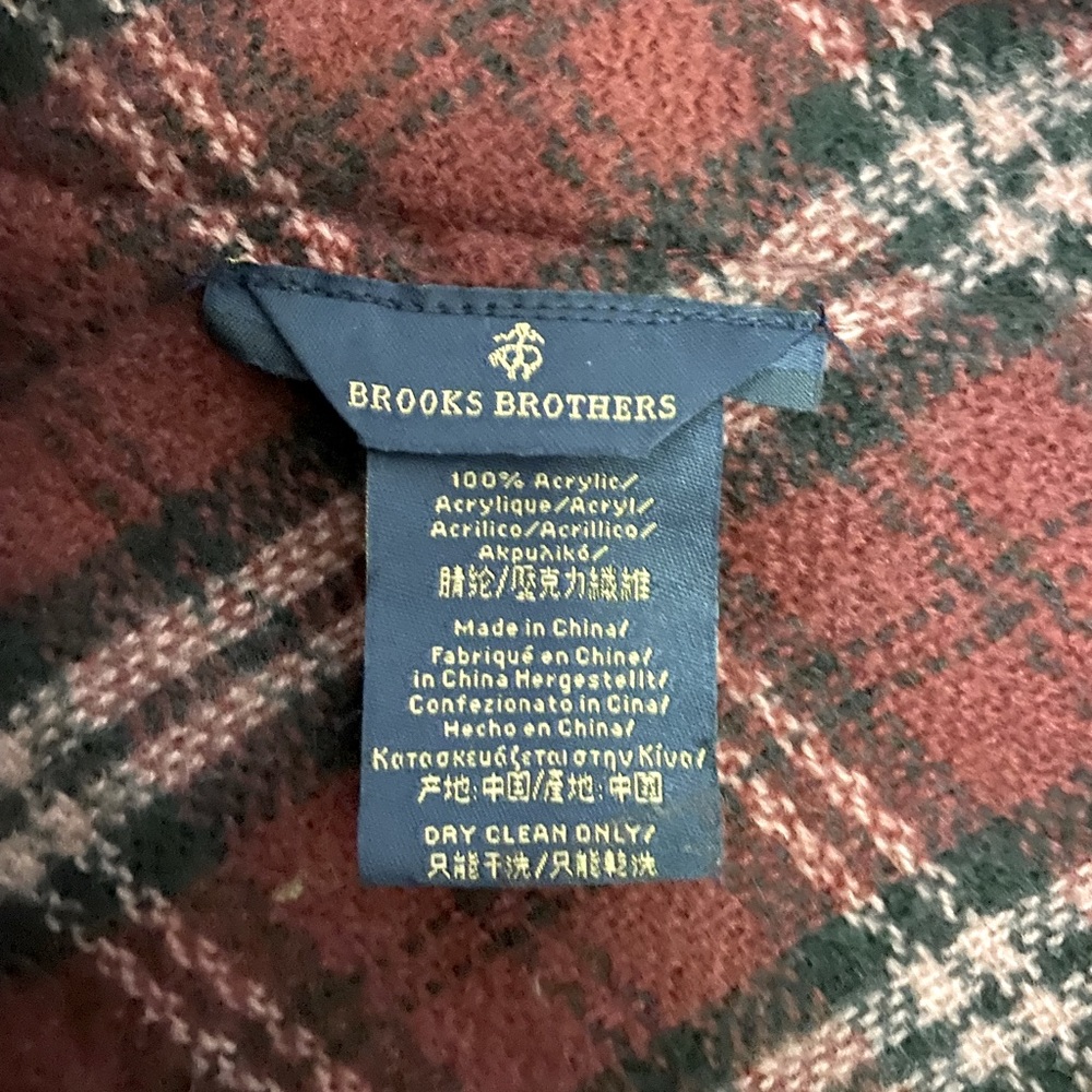 Broooks Brothers super warm shawl
